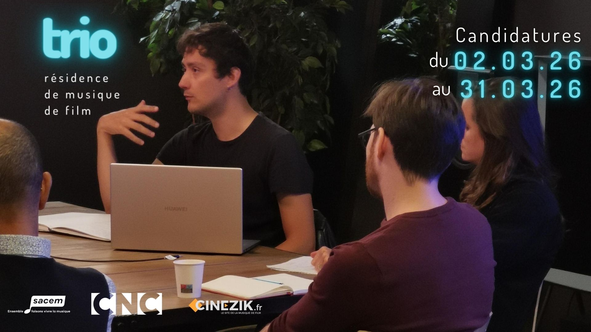 Les candidatures pour Trio 2026 sont ouvertes !