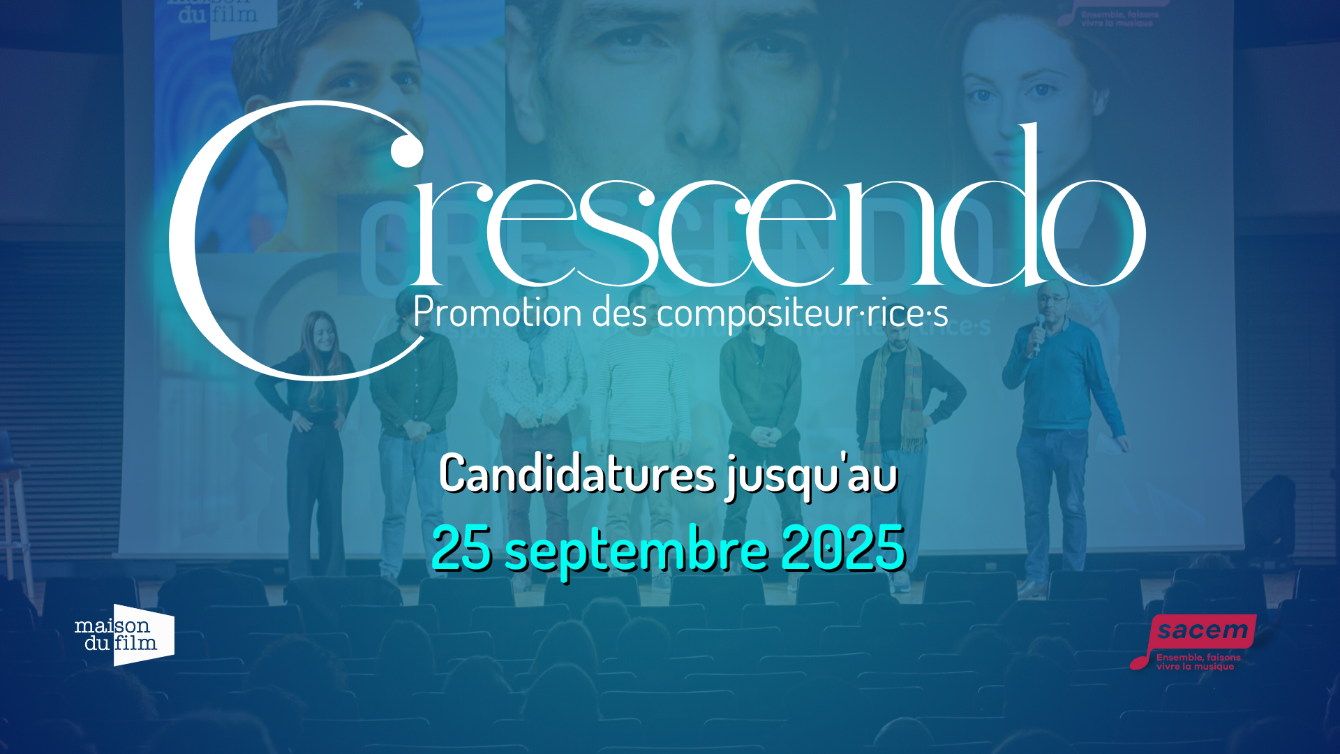 Crescendo : l’appel à candidatures est ouvert !